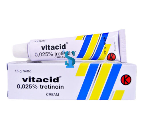 Vitacid 0.025 Tretinoin Cream