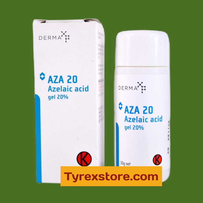 Aza 20 Azelaic Acid Gel For Acne Vulgaris Tretatment | Tyrex store